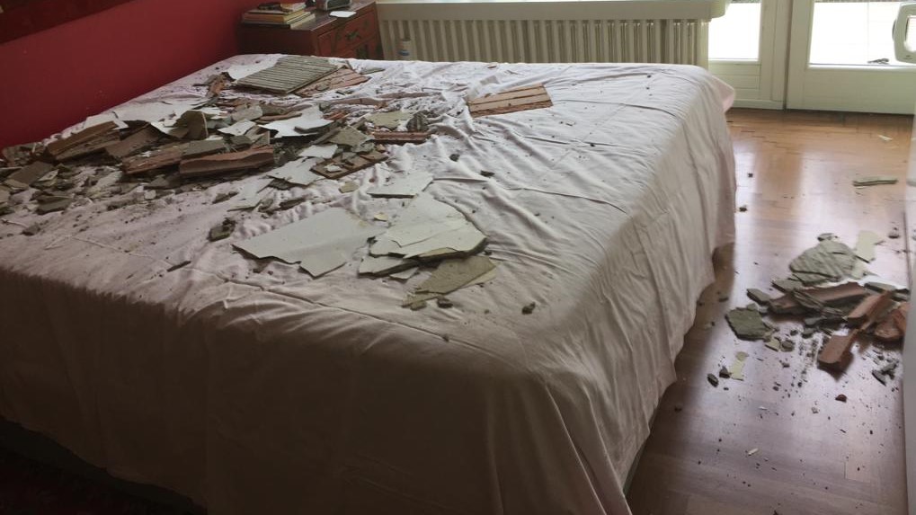 Altro caso di sfondellamento